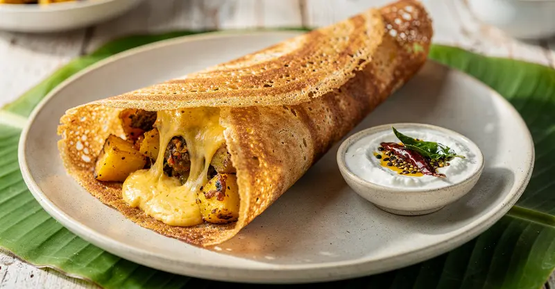 Cheese Masala Dosa