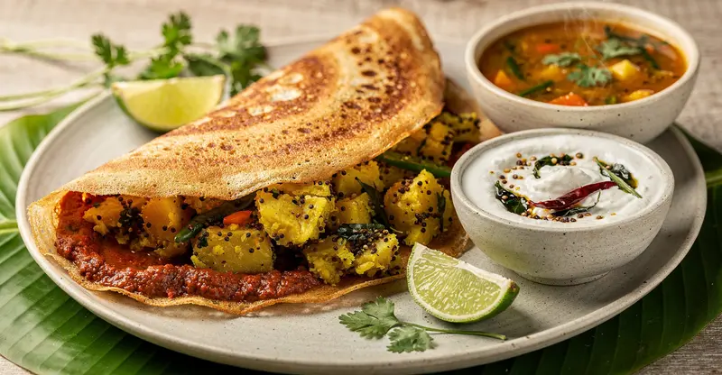 Ghee Mysore Masala Dosa