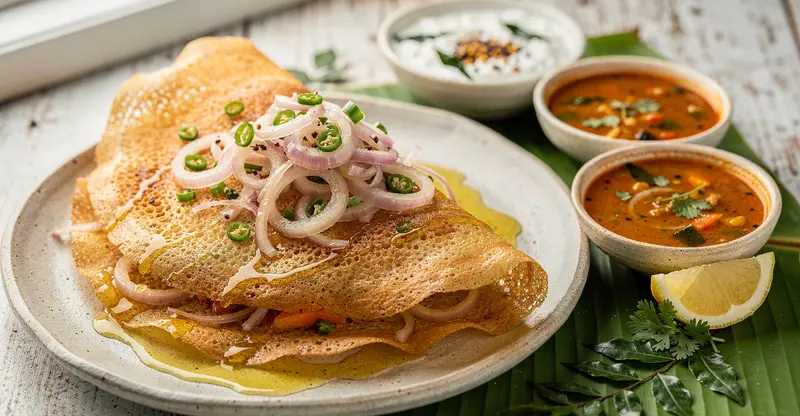 Ghee Onion Dosa