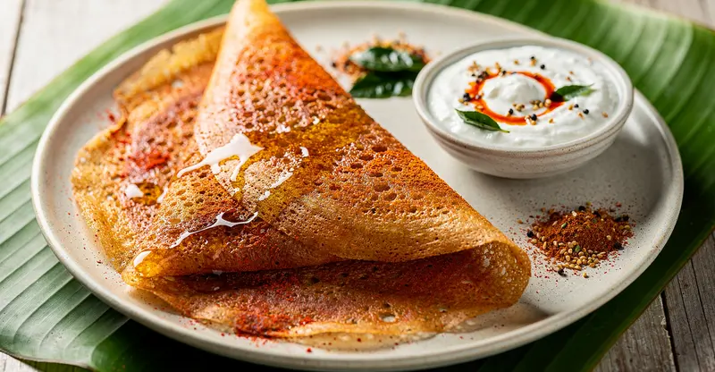 Ghee Podi Dosa