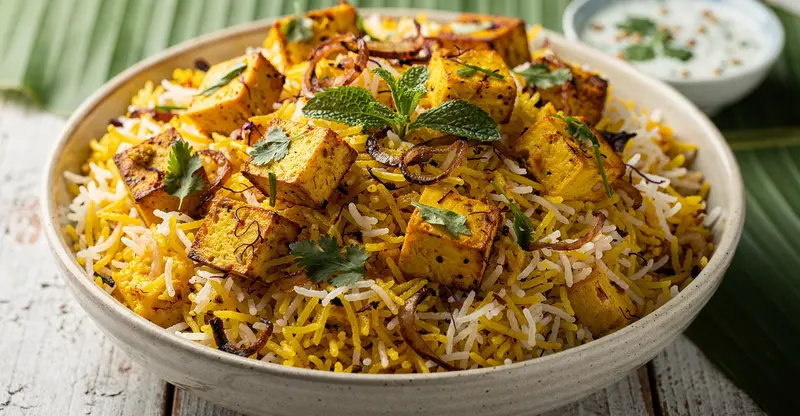 Panner Biryani