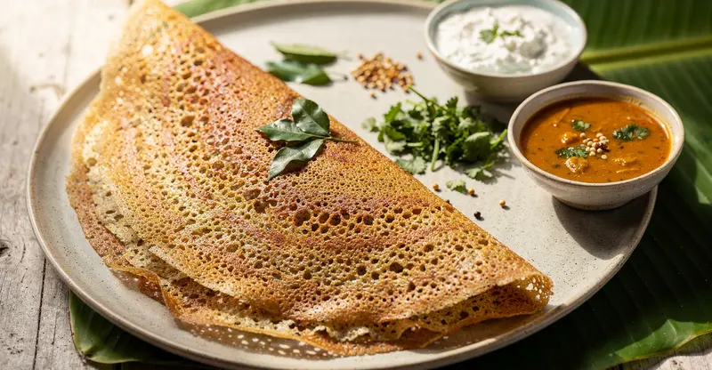 Plain Millet Dosa