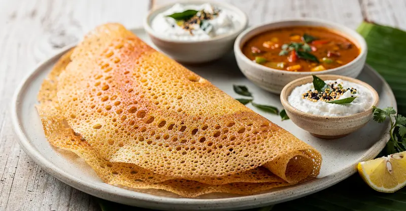 Plain Rava Dosa(20 mins wait time )